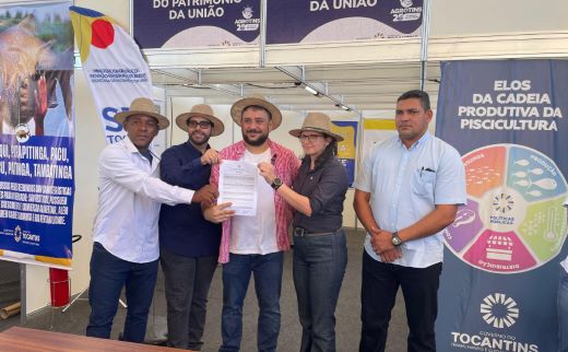 CULTIVO DE PEIXES: Ministério da Pesca e Aquicultura recebe da União mais uma área aquícola no Tocantins